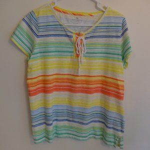 Talbots like new top LP 100% cotton